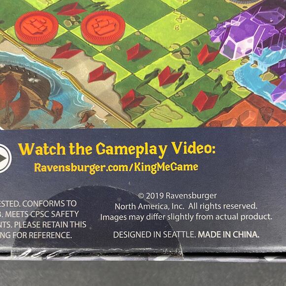 KING ME! Board Game Ravensburger Capture the Crowns Control the Realms NEW! - Picture 6 of 7